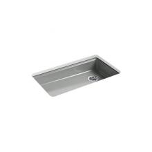 Kohler 8689-5U-FT - Riverby® 33'' x 22'' x 5-7/8'' Undermount single-bowl kitchen s