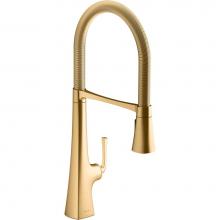 Kohler 22060-2MB - Graze® Single-handle semi-professional kitchen sink faucet with 24-5/16'' spout