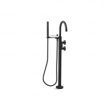 Kohler T77984-9-BL - Components Floor-Mount Bath Filler Trim