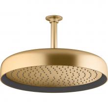 Kohler 26292-2MB - Statement Round 12 in. 2.5 Gpm Rainhead With Katalyst Air-Induction Technology