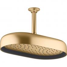 Kohler 26294-2MB - Statement Oval 12 in. 2.5 Gpm Rainhead With Katalyst Air-Induction Technology