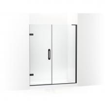 Kohler 27619-10L-BL - Components™ Frameless pivot shower door, 71-3/4'' H x 58 - 58-3/4'' W, with
