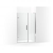 Kohler 27604-10L-SHP - Composed® Frameless pivot shower door, 71-3/4'' H x 45-1/4 - 46'' W, with
