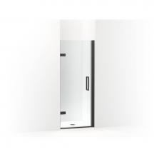 Kohler 27576-10L-BL - Composed 27-5/8-in-28-3/8-in W X 71-1/2-in H Frameless Pivot Shower Door With 3/8-in Crystal Clear