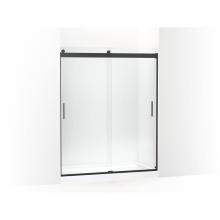 Kohler 706012-L-BL - Levity® Sliding shower door, 74'' H x 56-5/8 - 59-5/8'' W, with 3/8'