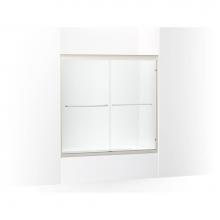 Kohler 702200-6G54-ABV - Fluence® 54-5/8 - 59-5/8'' W x 58'' H sliding bath door with 1/4'&ap