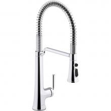 Kohler 23765-CP - Tone™ Pull-down single-handle semi-professional kitchen sink faucet
