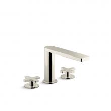Kohler 73081-3-SN - Composed Deck-Mount Bath Faucet With Lever Handles