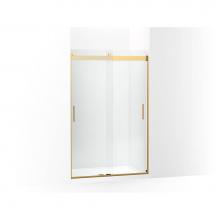 Kohler 706010-L-2MB - Levity Sliding shower door, 74-in H x 44-5/8 - 47-5/8-in W, with 3/8-in thick Crystal Clear glass