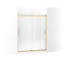Kohler 706164-L-2MB - Levity Sliding shower door, 74-in H x 56-5/8 - 59-5/8-in W, with 5/16-in thick Crystal Clear glass