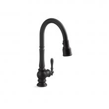 Kohler 99259-BL - Artifacts Pull-Down Kitchen Sink Faucet With Three-Function Sprayhead