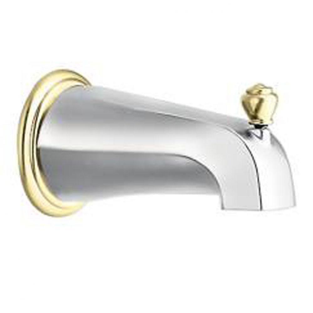 Chrome/polished brass diverter spouts