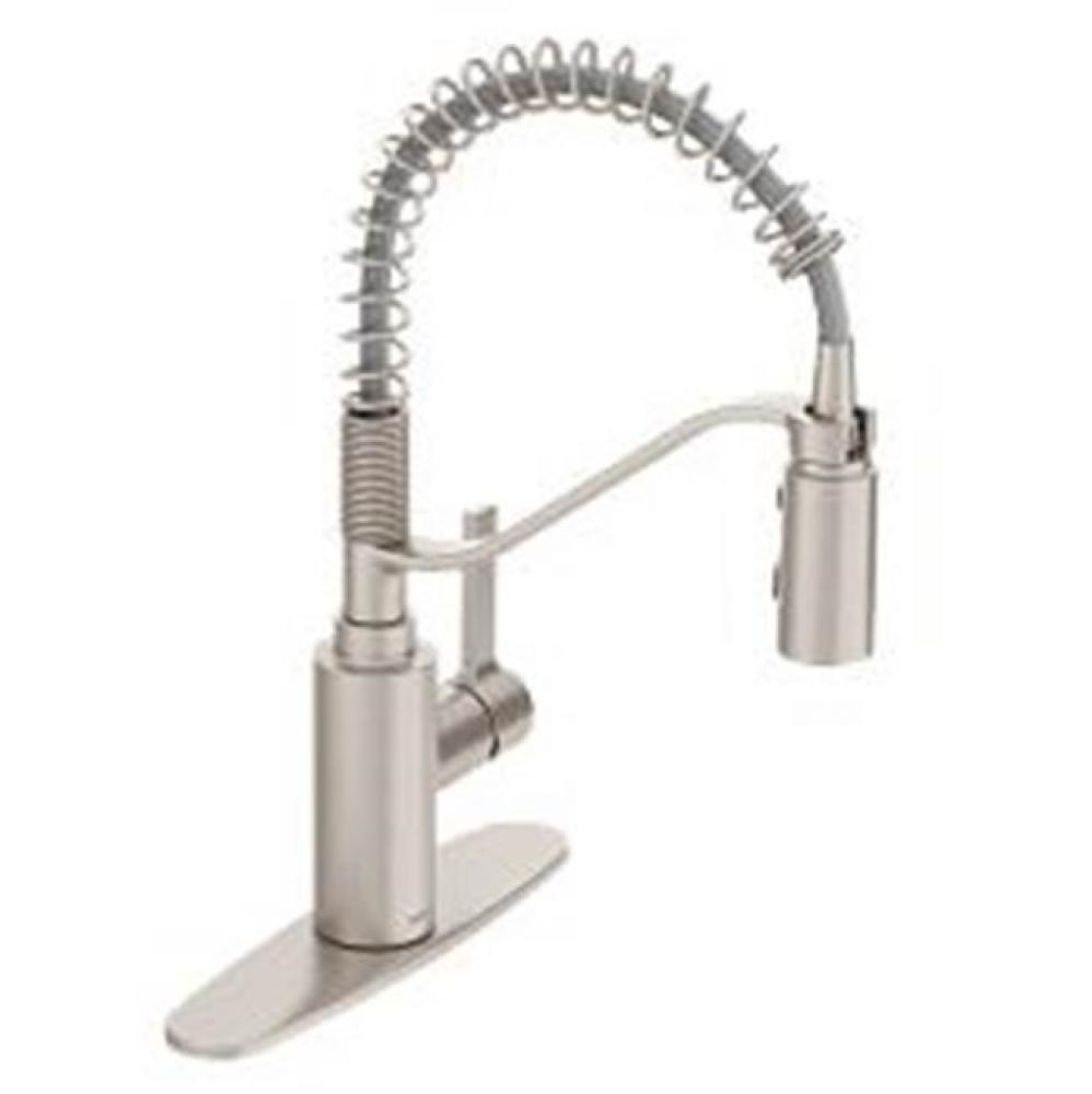 Spot Resist Stainless One-Handle Pulldown Kitchen Faucet