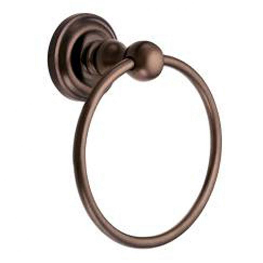 Old World Bronze Towel Ring