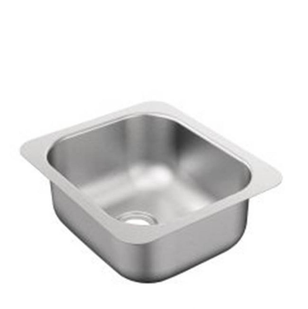 12&apos;&apos;x14&apos;&apos; stainless steel 20 gauge single bowl sink