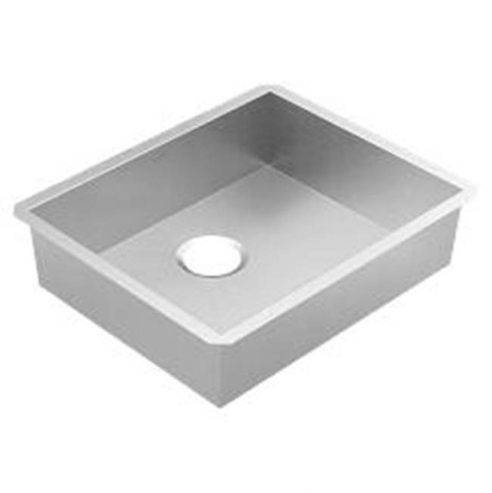 22&apos;&apos;x18&apos;&apos; stainless steel 18 gauge single bowl sink