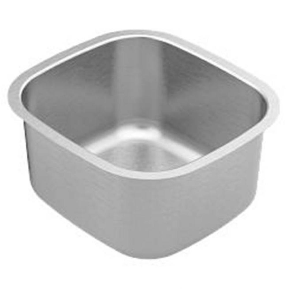 Stainless steel 18 gauge single bowl sink