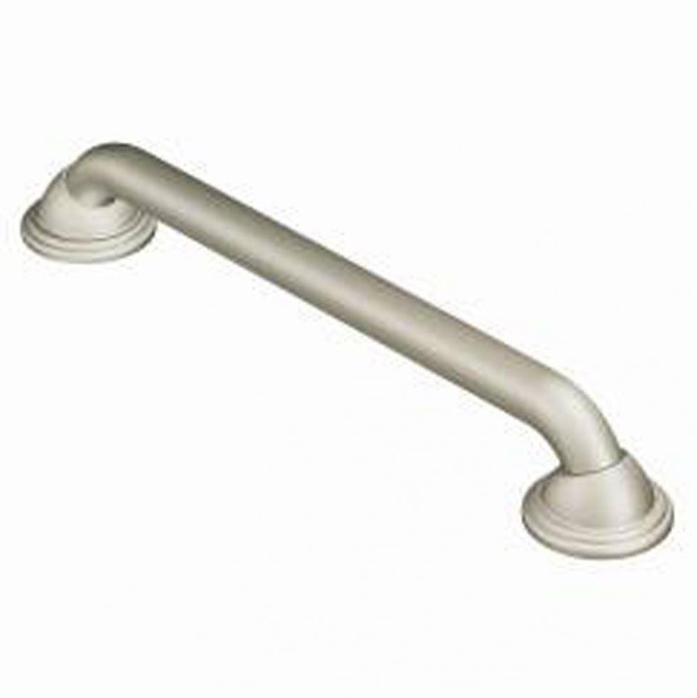 Brushed Nickel 24&apos;&apos; Designer Grab Bar