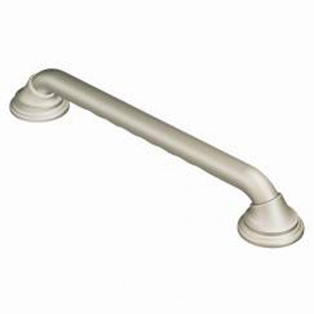 Brushed Nickel 24&apos;&apos; Designer Grab Bar