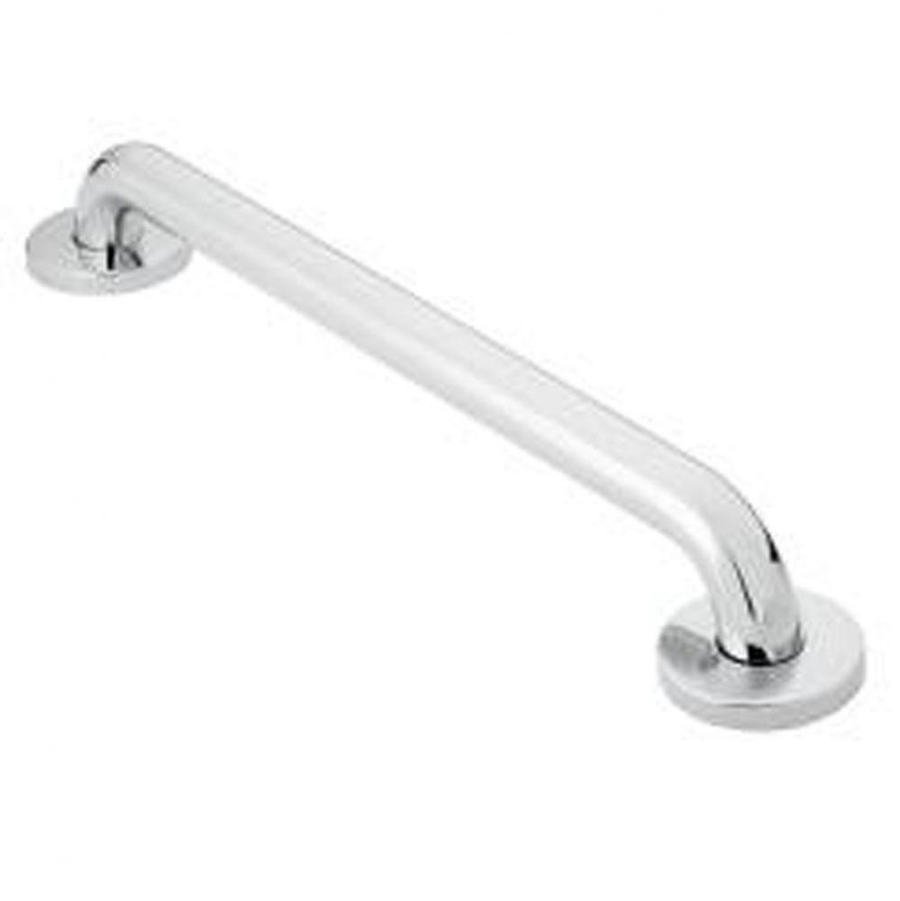 Polished Stainless 24&apos;&apos; Concealed Screw Grab Bar