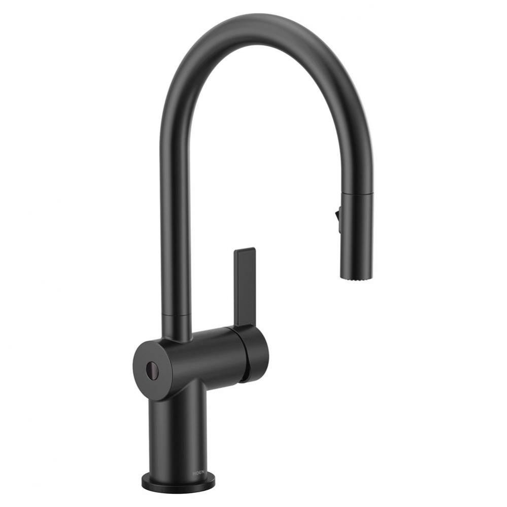 Cia Touchless 1-Handle Pull-Down Sprayer Kitchen Faucet with MotionSense Wave and Power Clean in M