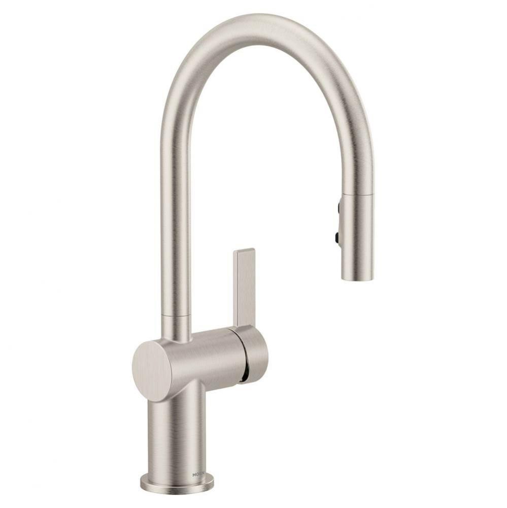 Cia Pulldown Kitchen Faucet with Power Boost in Spot Resist Stainless