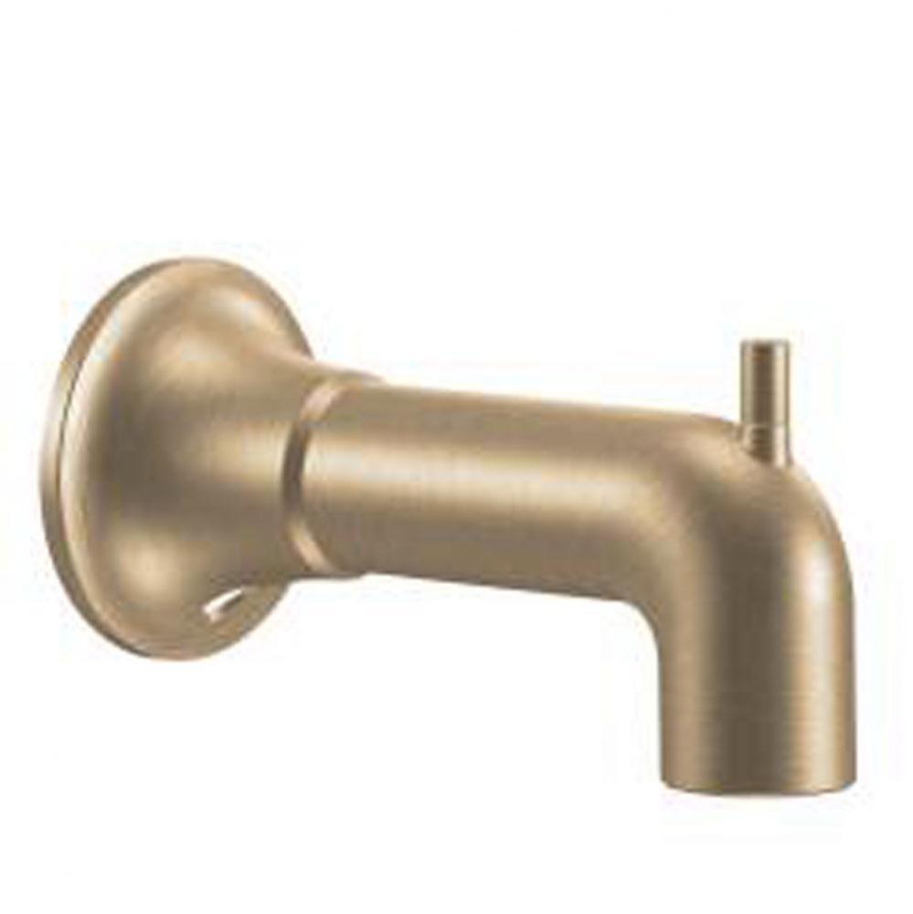 Brushed bronze diverter spouts