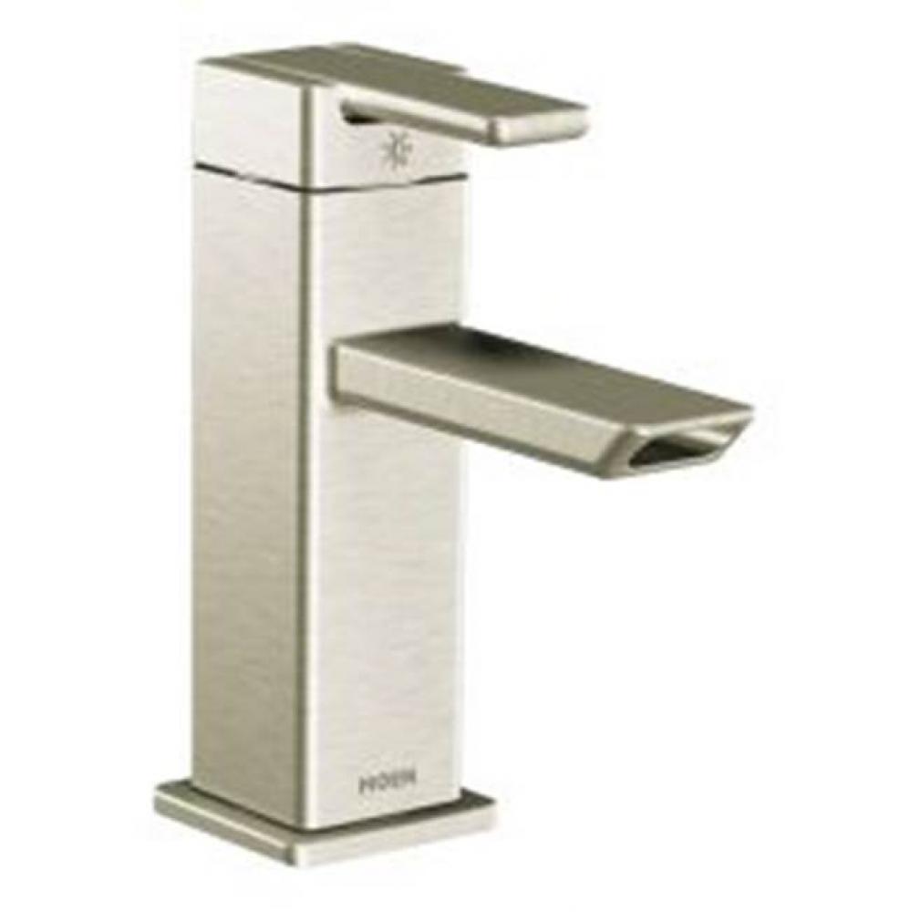 Brushed Nickel One Handle 1.0 GPM Bathroom Faucet