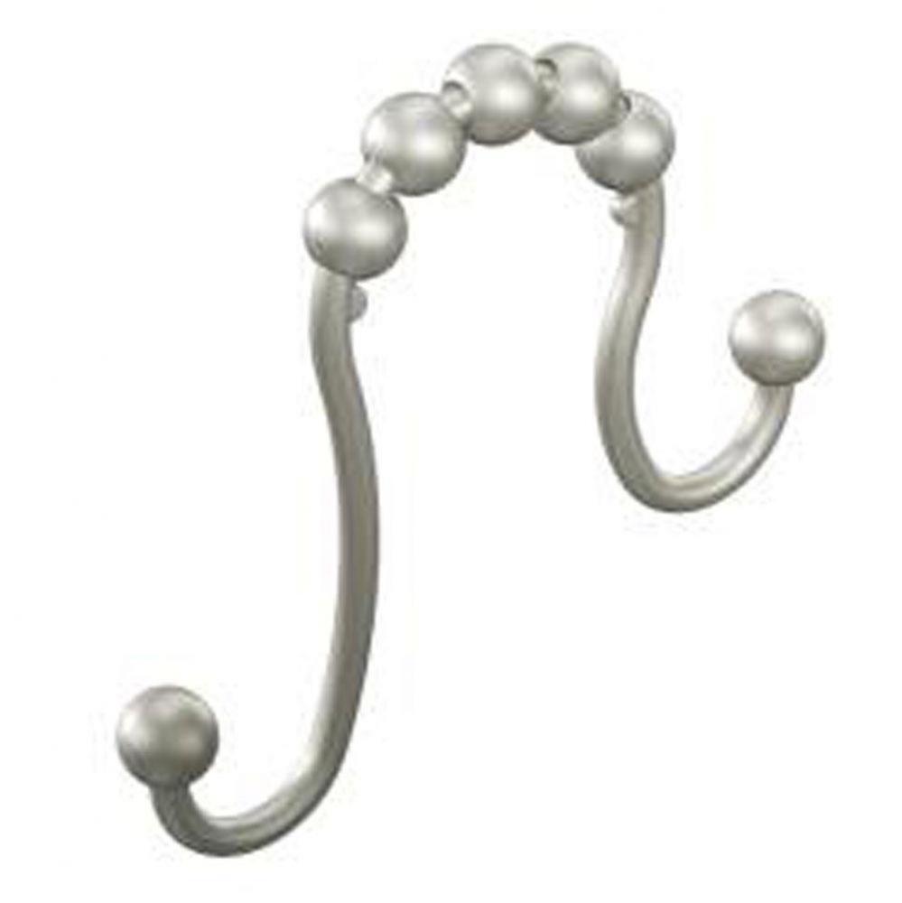 Brushed Nickel Shower Curtain Rings