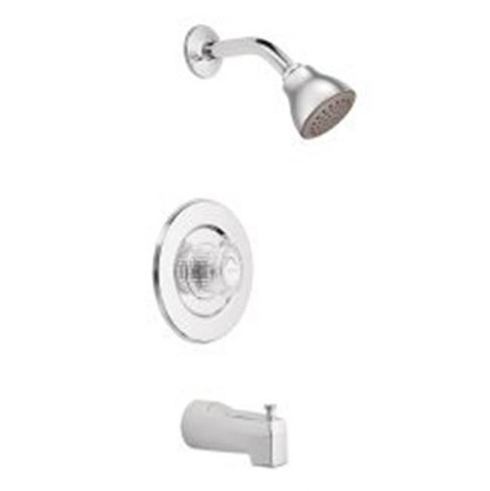 Chrome standard tub/shower