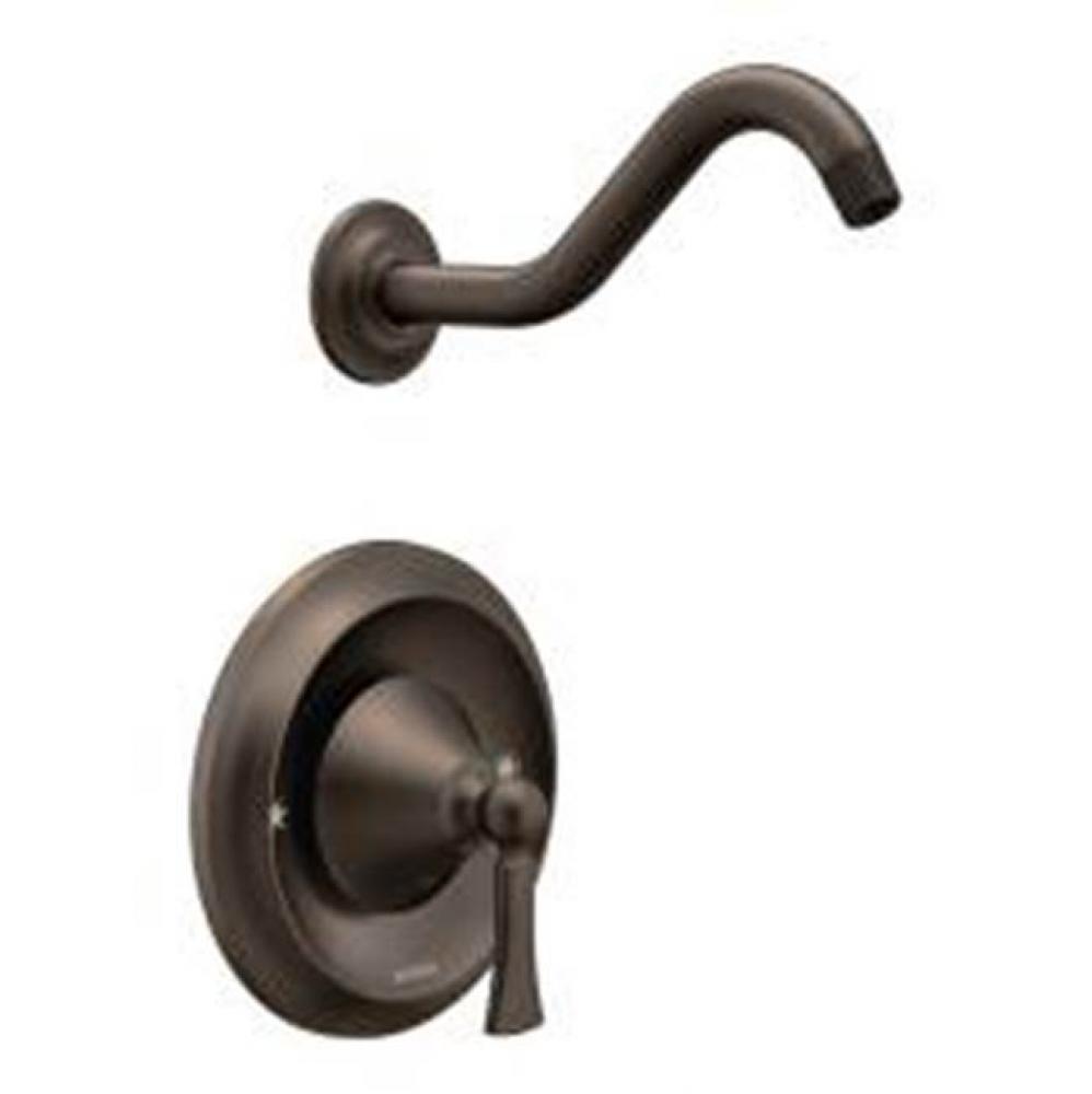 Oil rubbed bronze Moentrol shower only