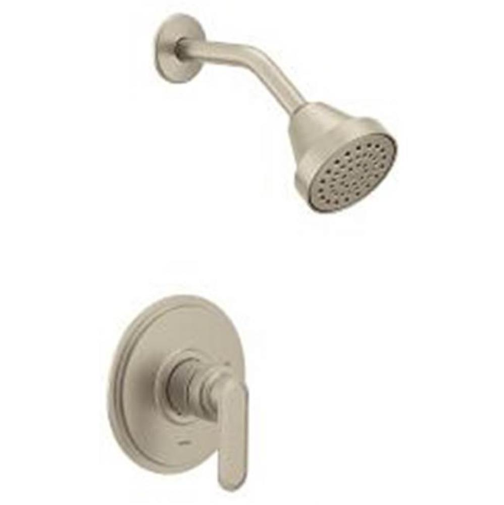 Brushed nickel M-CORE 2 series shower only