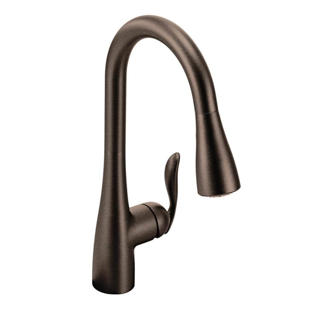 Arbor One-Handle Pulldown Kitchen Faucet Featuring Power Boost and Reflex, Oil Rubbed Bronze