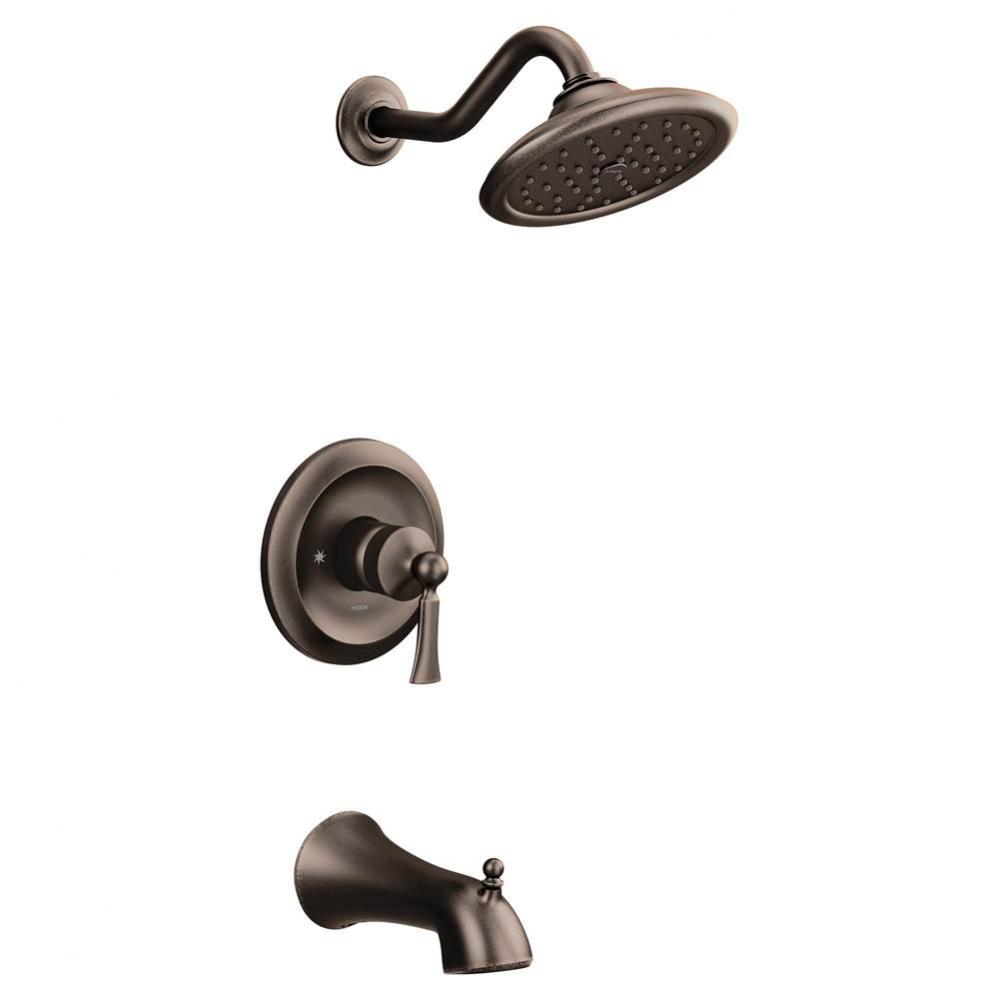 Wynford M-CORE 3-Series 1-Handle Tub and Shower Trim Kit in Oil Rubbed Bronze (Valve Sold Separate
