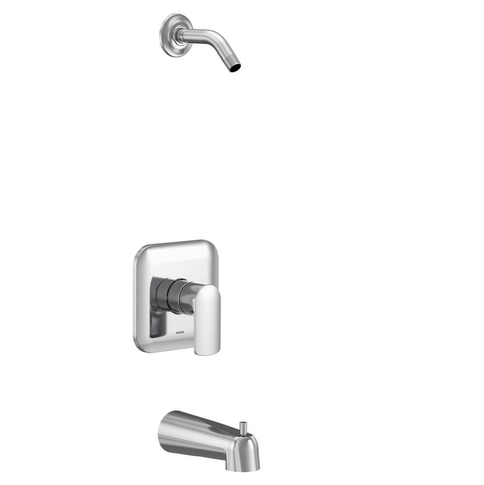 Rizon M-CORE 2-Series 1-Handle Tub and Shower Trim Kit in Chrome (Valve Sold Separately)