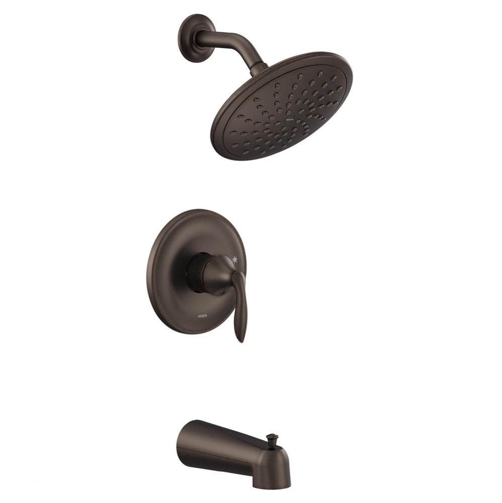 Eva M-CORE 2-Series Eco Performance 1-Handle Tub and Shower Trim Kit in Oil Rubbed Bronze (Valve S