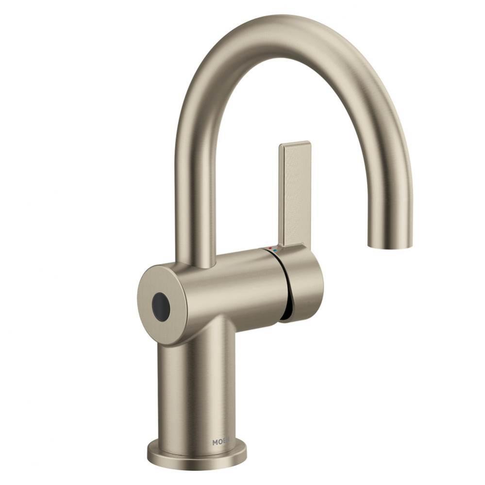Cia Motionsense Wave Touchless Single Handle Bathroom Sink Faucet in Brushed Nickel