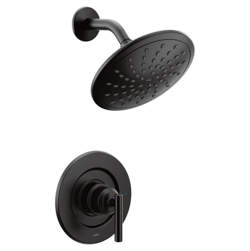 Gibson Posi-Temp Pressure Balancing Modern Shower Only Trim with 8-Inch Eco-Performance Rainshower