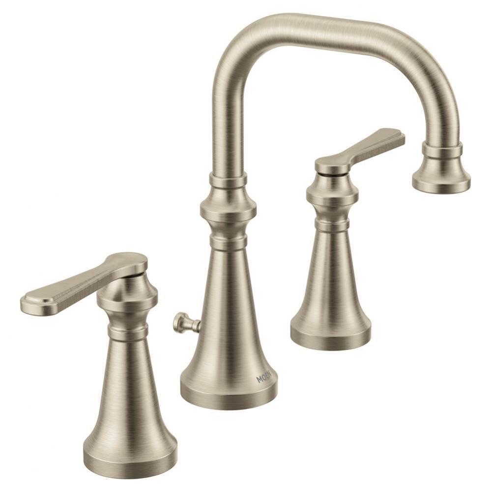 Colinet Traditional Two-Handle Widespread High-Arc Bathroom Faucet with Lever Handles, Valve Requi