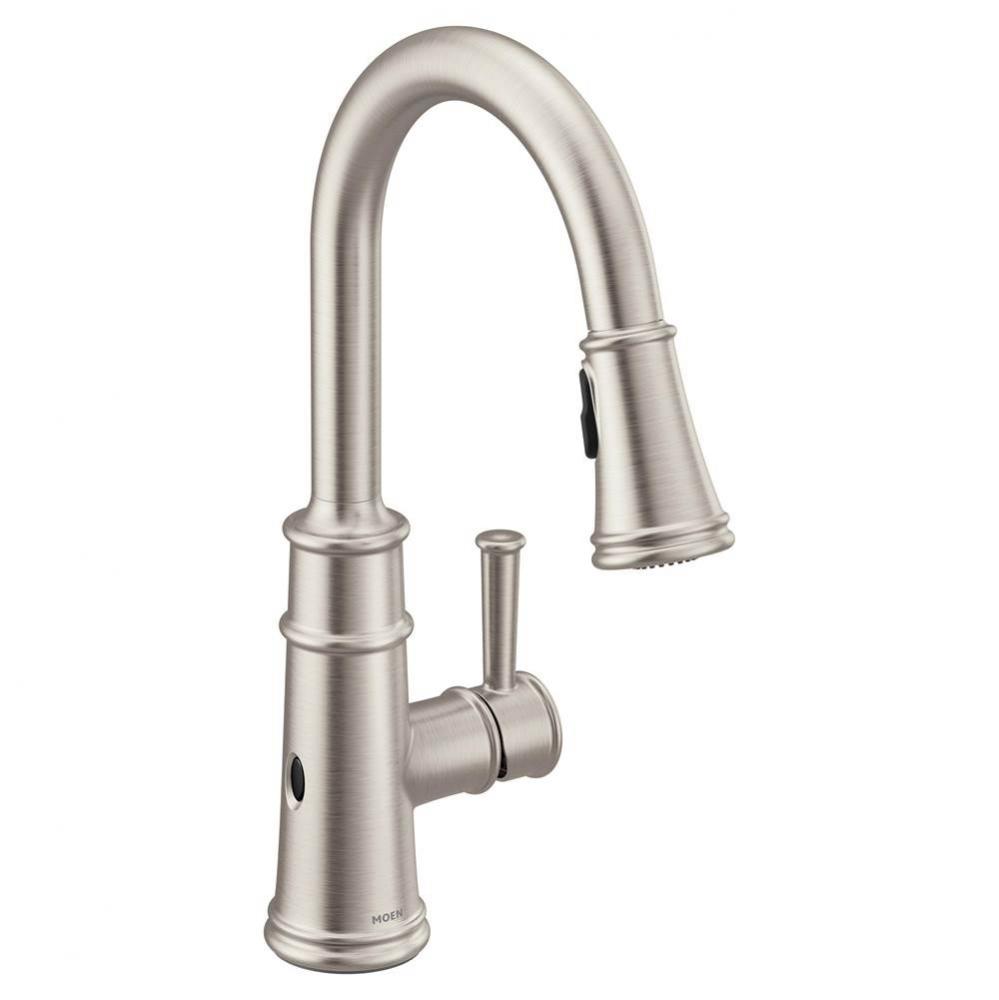 Belfield Touchless 1-Handle Pull-Down Sprayer Kitchen Faucet with MotionSense Wave and Power Clean
