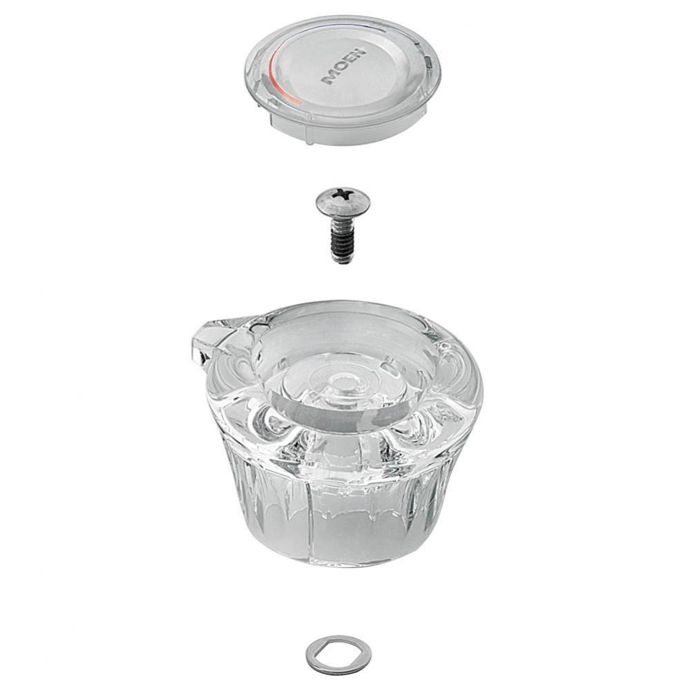 Acrylic Knob for Single-Handle Tub and Shower Faucet