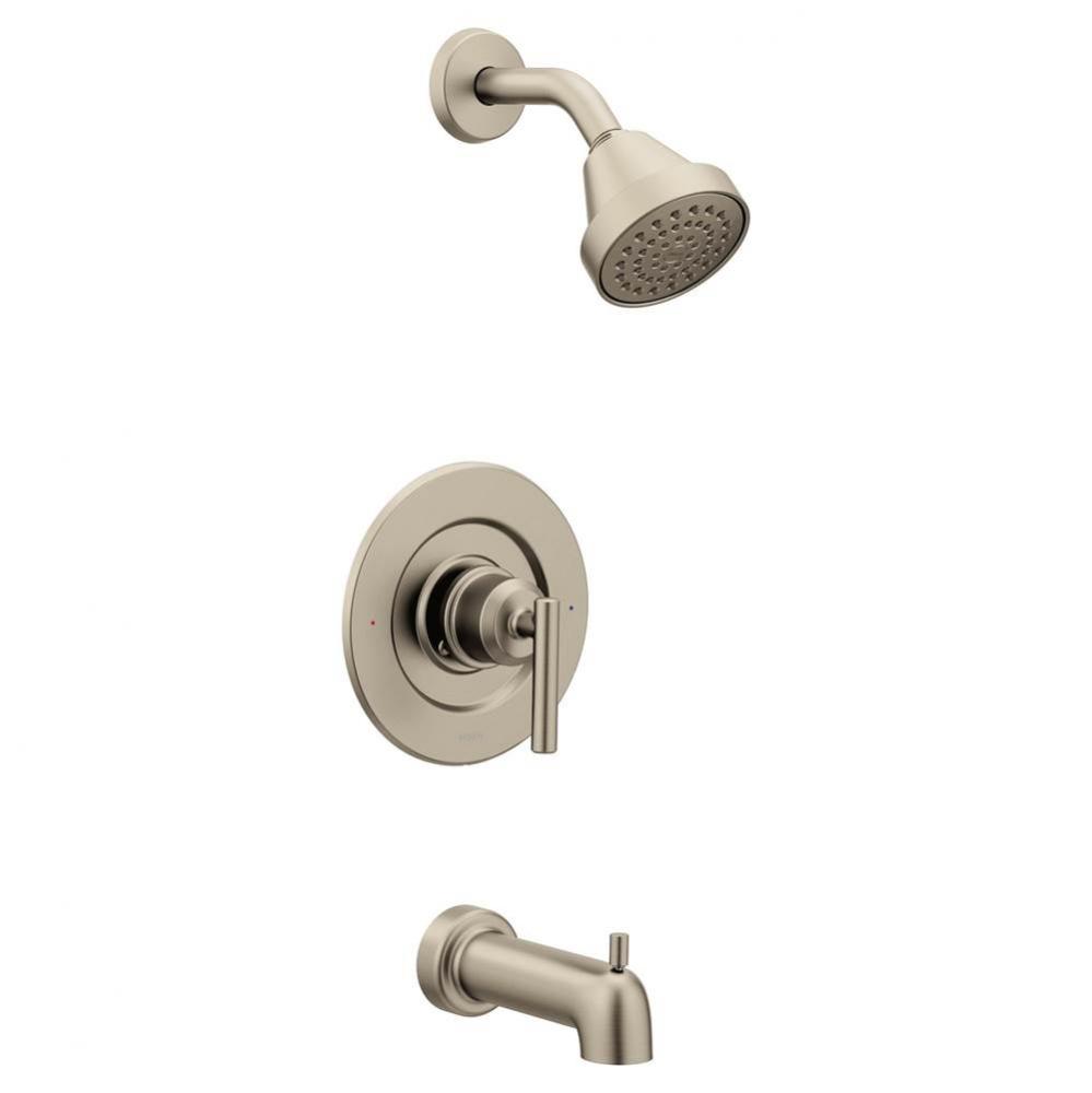 Gibson Posi-Temp Pressure Balancing Eco-Performance Modern Tub and Shower Trim, Valve Required, Br