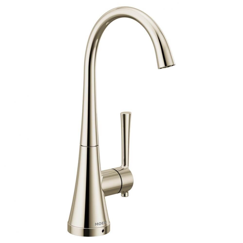 Sip Modern One-Handle High Arc Beverage Faucet in Polished Nickel