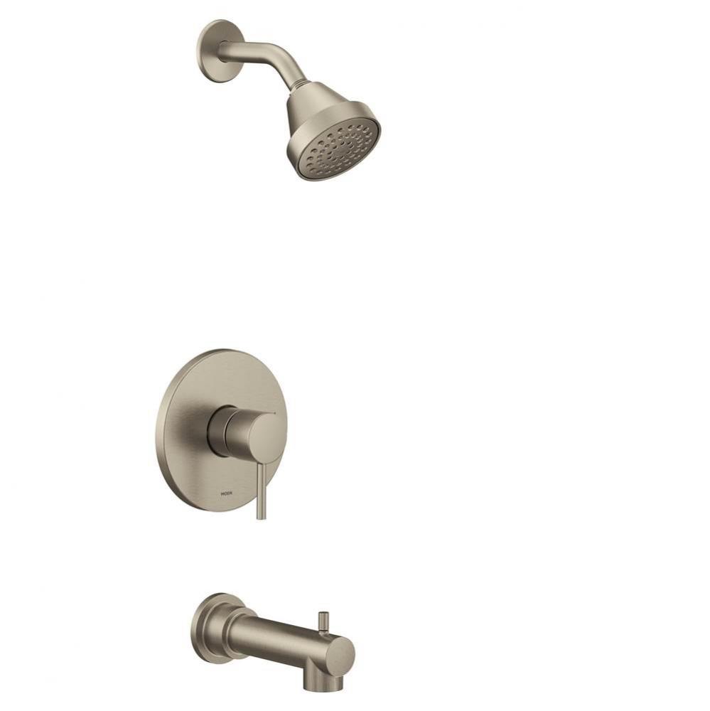 Align M-CORE 2-Series Eco Performance 1-Handle Tub and Shower Trim Kit in Brushed Nickel (Valve So