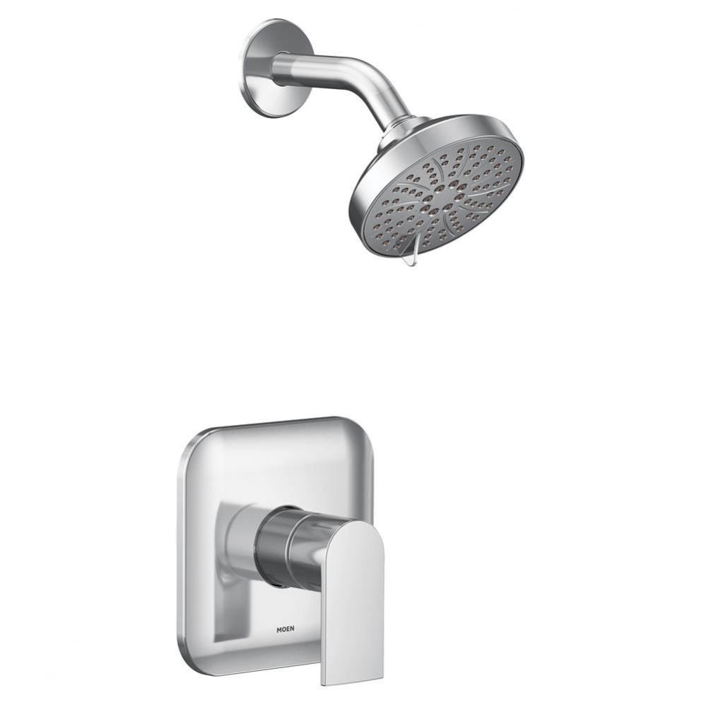 Genta M-CORE 2-Series Eco Performance 1-Handle Shower Trim Kit in Chrome (Valve Sold Separately)