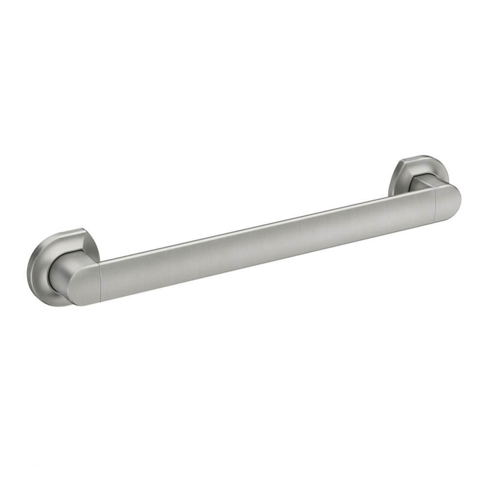 Brushed Nickel 18&apos;&apos; Designer Grab Bar