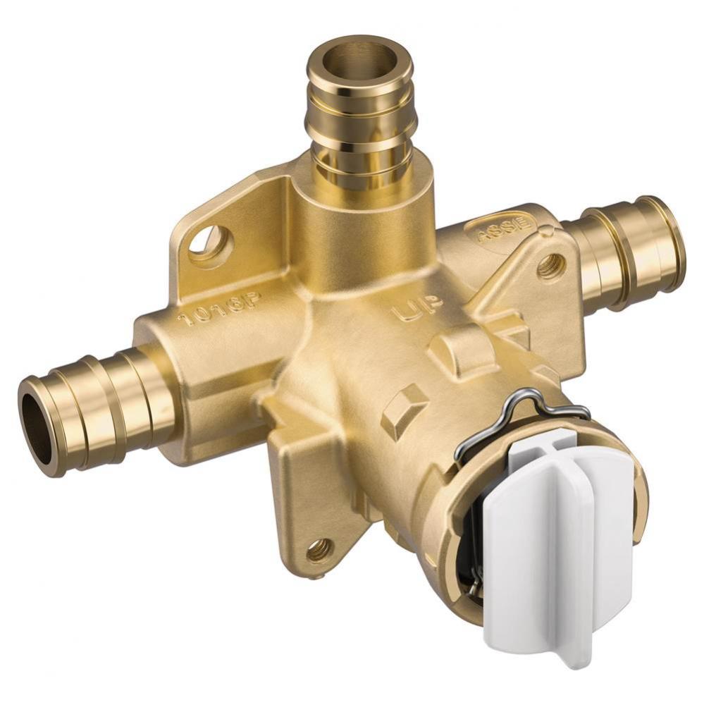 M-Pact Posi-Temp Pressure Balancing Valve with 1/2&apos;&apos; Cold Expansion PEX Connection