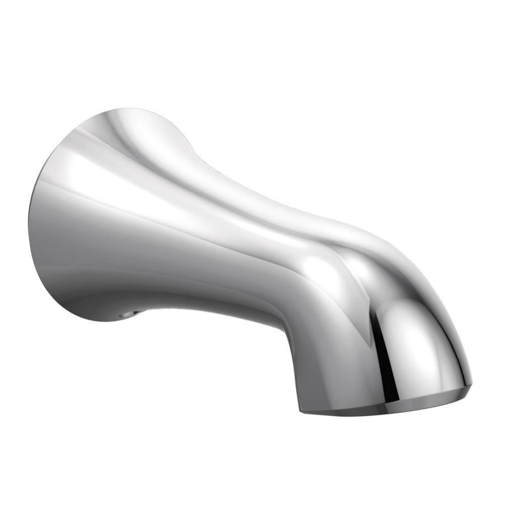 Wynford Replacement Tub Non-Diverter Spout 1/2-Inch Slip Fit Connection, Chrome