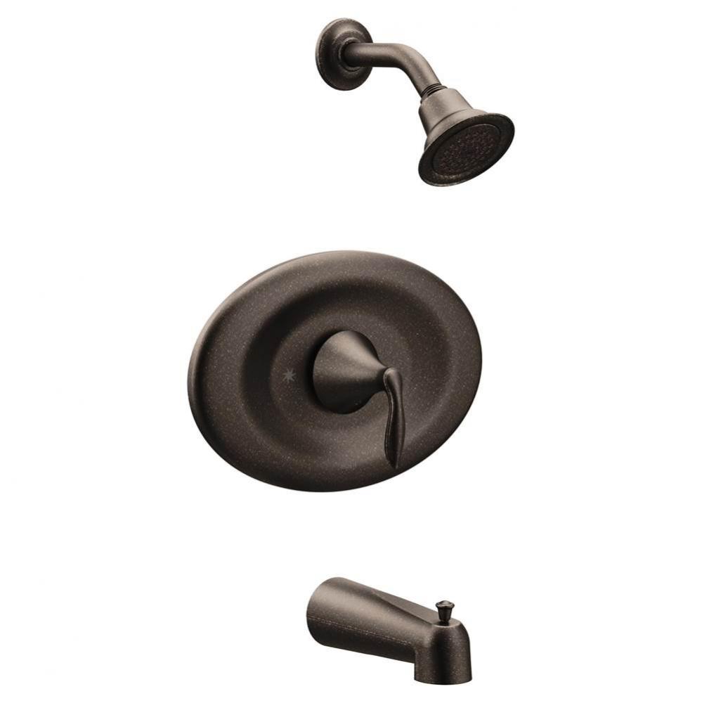 Eva Posi-Temp Eco-Performance Tub and Shower Trim Kit, Valve Required, Oil Rubbed Bronze
