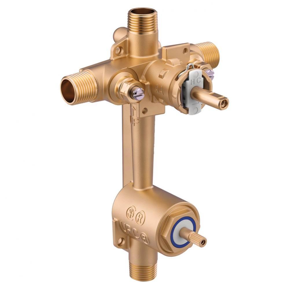 Posi-Temp Pressure Balancing Valve with Built In 2-Function Transfer Valve, Includes Stops, CC/IPS